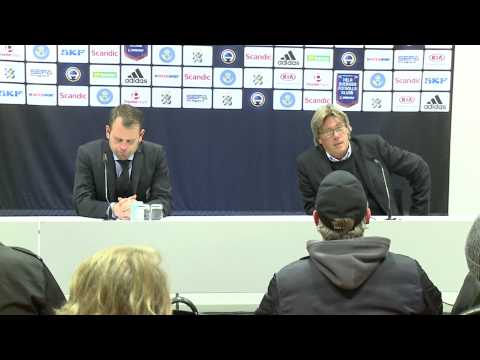 Presskonferensen efter IFK Göteborg - Gefle