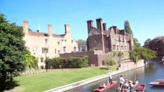 Cambridge: On the Magdalene Bridge.