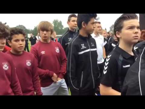 Afsluiting van de eerste toernooidag