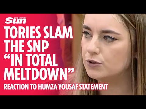 Tories slam SNP 'in total meltdown' & failure to suspend Humza Yousaf's 'former mentors'