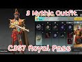 C3S7 Royal Pass M14 Maxout || Rp 1 to 50 Rewards Outfit|| 🤔How to purchase Royal Pass in PUBG mobile