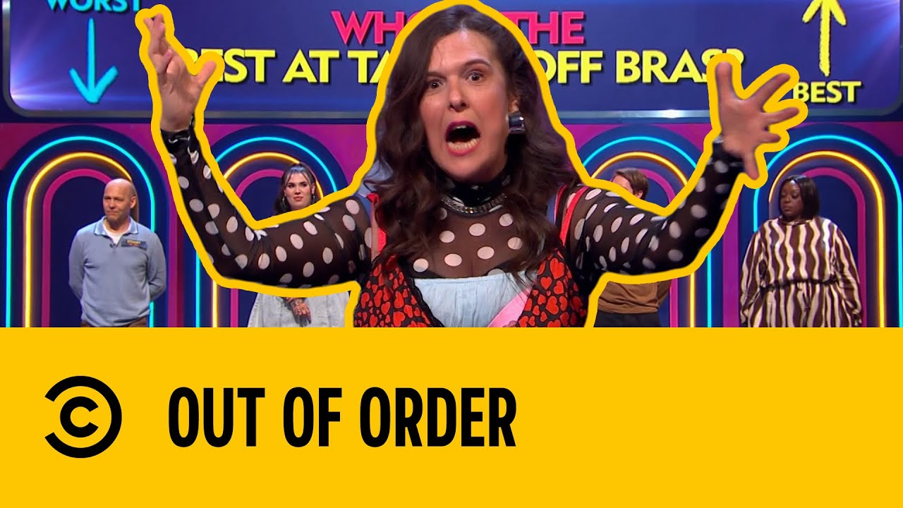 The Big Bra Removal Race | Rosie Jones' Out Of Order