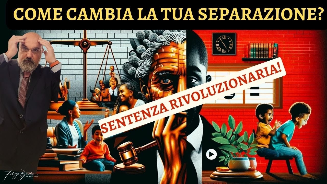 Sentenza 𝐑𝐈𝐕𝐎𝐋𝐔𝐙𝐈𝐎𝐍𝐀𝐑𝐈𝐀 sul 𝐂𝐎𝐋𝐋𝐎𝐂𝐀𝐌𝐄𝐍𝐓𝐎 dei Figli: Come 𝐂𝐀𝐌𝐁𝐈𝐄𝐑𝐀'la Tua Separazione?