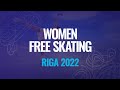 Valentina CUEVA (ECU) | Women Free Skating | Riga 2022 | #JGPFigure