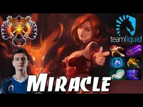 Miracle- Lina | Immortal Pro Gameplay - Dota 2