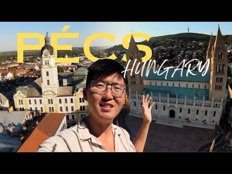 PÉCS, HUNGARY: THE BEST TOWN IN HUNGARY?! Exploring Pécs Basilica and Pécs town in Hungary!