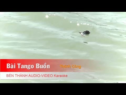 KARAOKE | Bài Tango Buồn - St. Thành Công | Beat Chuẩn