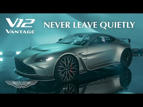 The new Aston Martin V12 Vantage | The last V12 engine Vantage