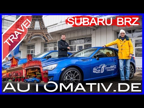 Subaru BRZ Test & Challenge Tag 1-Tag 3: Frankfurt - Champagne - Paris - Magny-Cours