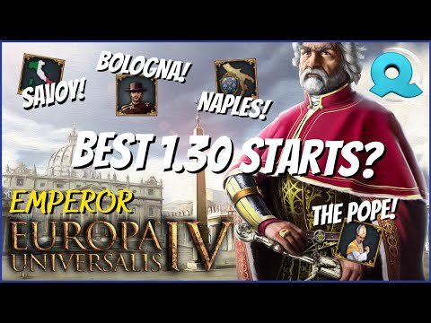 WHO TO PLAY IN EU4 EMPEROR - PAPAL STATE & ITALY - Europa Universalis [1.30] Deep Dive Guide