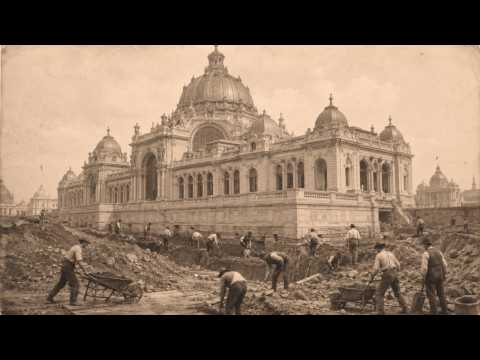 10 Photographs of 1893 World's Fair Buildings Showing Excavation, Not Construction