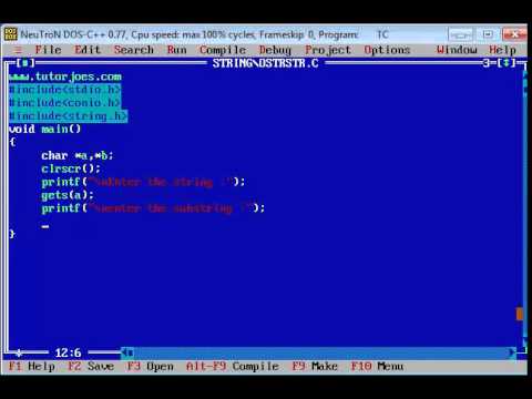 Basic Program In C In Tamil