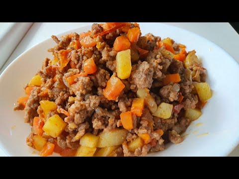 Easy PORK BEEF GINILING - How to cook easy Filipino...