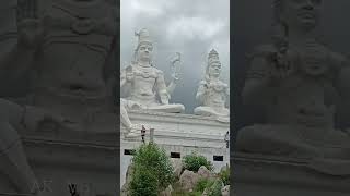 🙏Srikalahasti Temple  Shiva Parvati Big Statue 