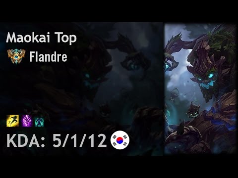 Maokai Top vs Kennen - Flandre - KR Challenger Patch 6.20