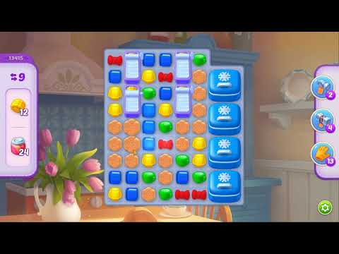 Homescapes Level 13415 No Boosters Gameplay #Bubunka