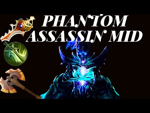 DOTA 2: MEDUSA HARD SUPPORT VS PHANTOM ASSASSIN MID - NORMAL DAY AT SEA SERVER (ARCHON I)