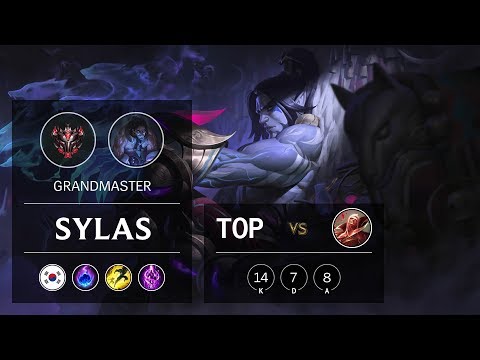 Sylas Top vs Vladimir - KR Grandmaster Patch 9.12