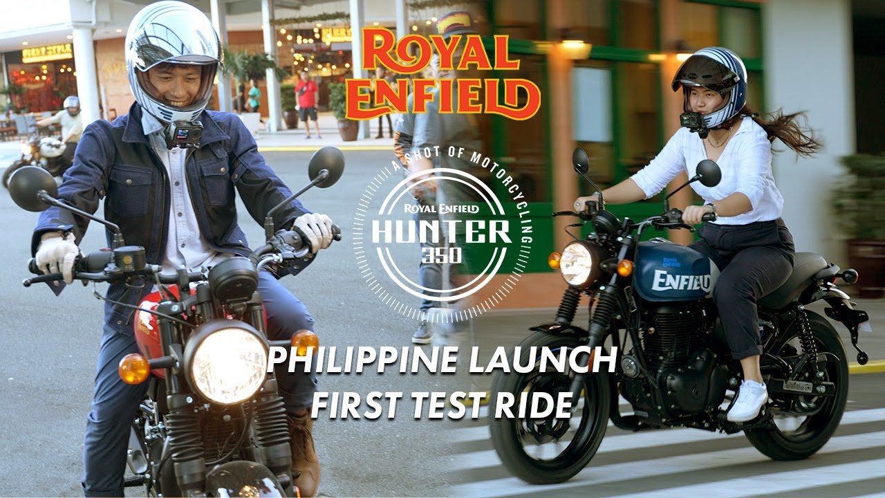 The HUNTER 350 is now in the Philippines! 1st Impressions & Test Ride | Royal Enfield's Lightest!