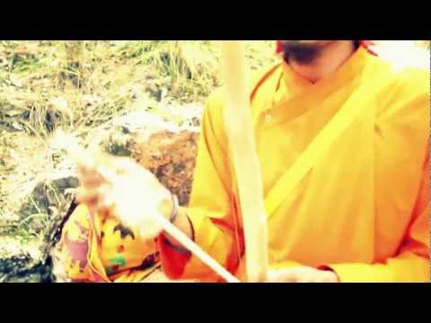 Dada Ratnananda Playing Berimbau.