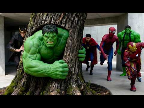 Hulk VS The Avengers - Extreme Hide and Seek!
