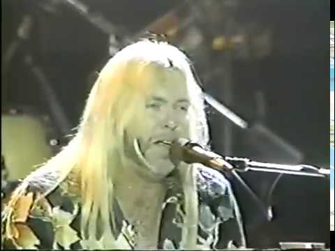 Gregg Allman Band, Daytona, FL 3-25-87.