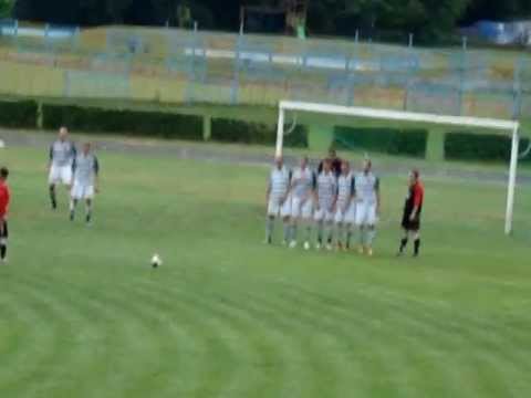 Otmęt Krapkowice - Burza Lipki, rzut wolny