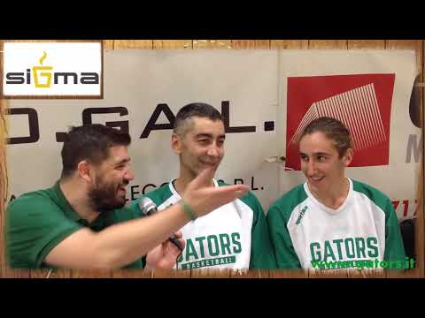 VM Service Gators - Rivoli: Intervista post partita (3^ andata)