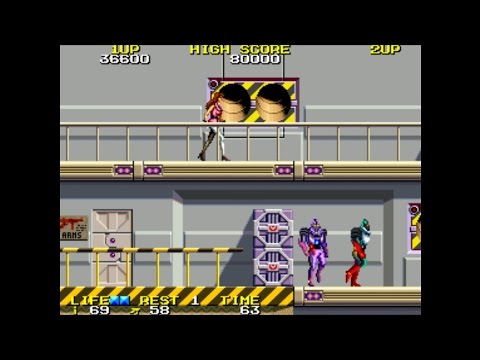 Lukozer Retro Game Review 298 - Rolling Thunder 2 - Arcade Coin-Op