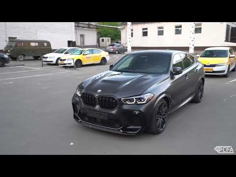 BMW X6m Megalodon carbon fiber bonnet