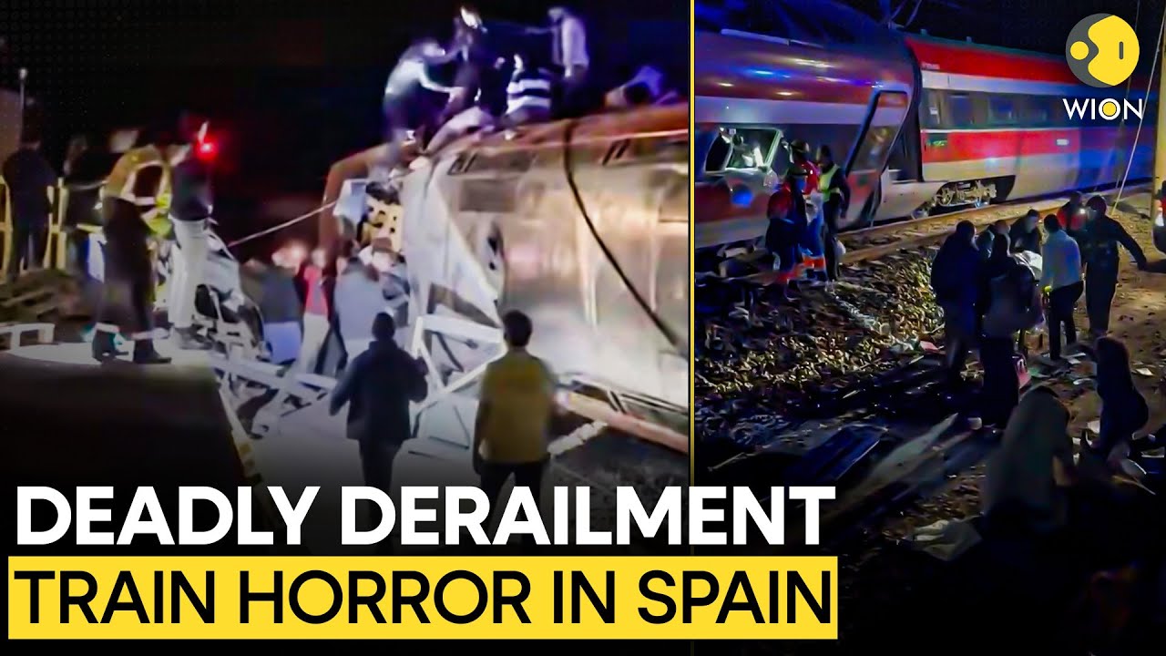 Spain Train Horror: Two High-Speed Trains Crash, At Least 21 Dead | WION Originals