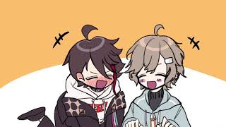 酔った三枝くんとゲームをする叶くん【手描きにじさんじ】