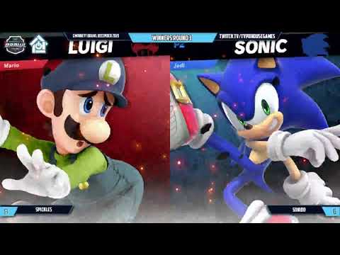 Gwinnett Brawl February 2020 - Spickles(Luigi) VS Typo| Sonido(Sonic) - W. Round #