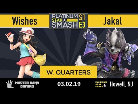Platinum Star Smash S1:E3 - Wishes (Pokemon) vs Jakal (Wolf) - W Quarterfinals