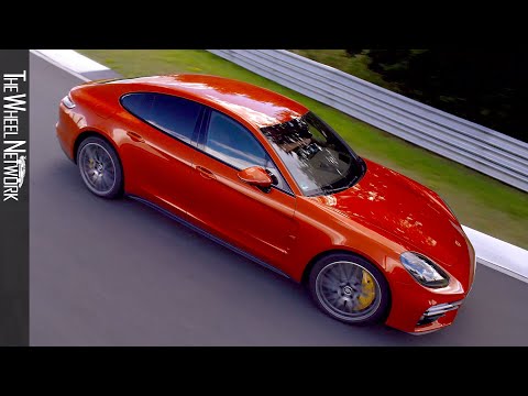 2021 Porsche Panamera Turbo S | Papaya Metallic | Driving, Interior, Exterior