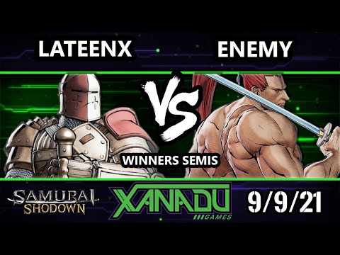 F@X 422 Winners Semis - LATEENX (Warden) Vs. Enemy (Genjuro) Samurai Shodown