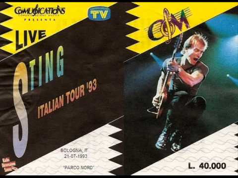 STING - Saint Augustine In Hell (Bologna, IT 21-07-1993 "Parco Nord") (audio)