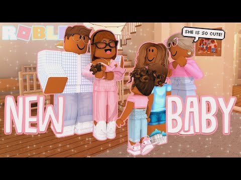 Welcoming Our NEWEST FAMILY MEMBER HOME *BABY NAME REVEAL* Roblox Bloxburg Roleplay