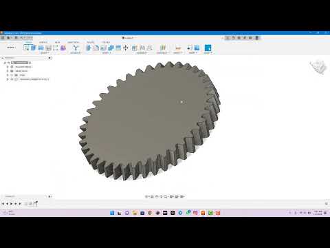 Fusion 360: Python scripting tutorial | Types of Gear