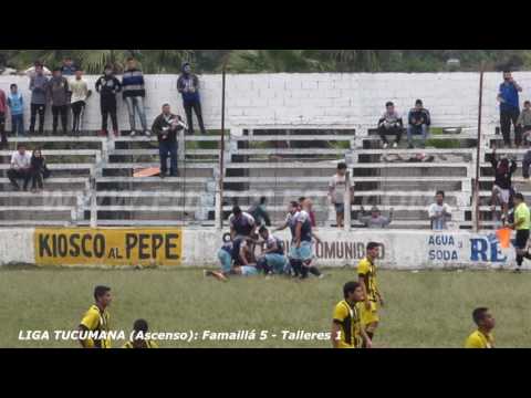 LIGA TUCUMANA (Ascenso): Famaillá goleó a Talleres en el inicio de la fecha 2 de la fase final
