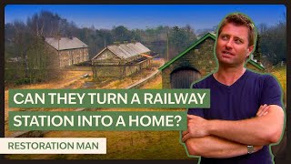 Frugal Man Wants To Renovate Forgotten Victorian Railway Station | Restoration Man | S4 EP2