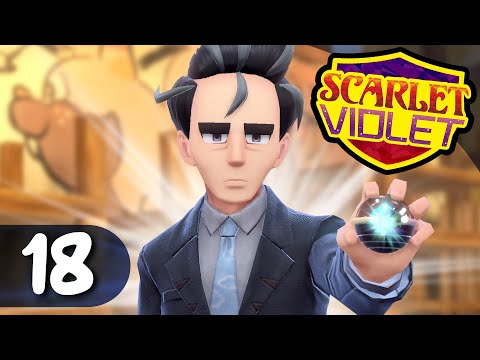 Pokémon Scarlet and Violet - Episode 18 | Medali Gym Leader Larry!