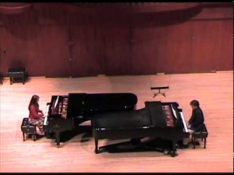 Piazzolla Adios Nonino and Libertango, for two pianos