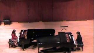 Piazzolla Adios Nonino and Libertango, for two pianos