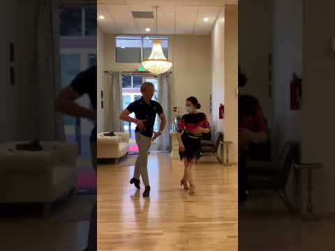 Rumba Walk Technique for Beginners - ballroom dance lessons in Los Angeles by Oleg Astakhov #shorts