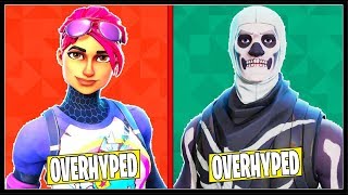 10 MOST OVERHYPED SKINS In FORTNITE! (These Are Trash!)