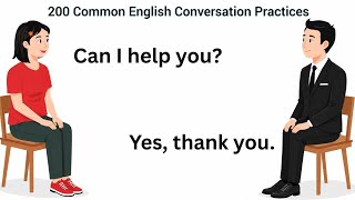 200 Common English Conversations ✅ | English Speaking Practice for Beginners