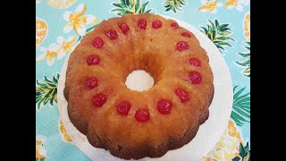easy recipe pineapple upside down pudding