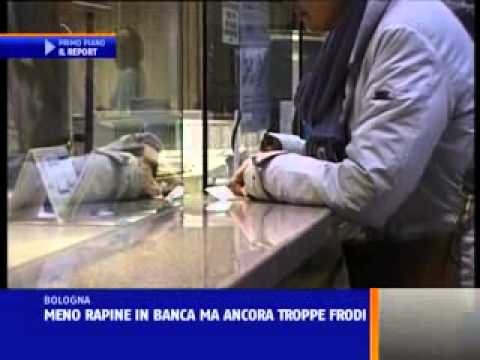 MENO RAPINE IN BANCA