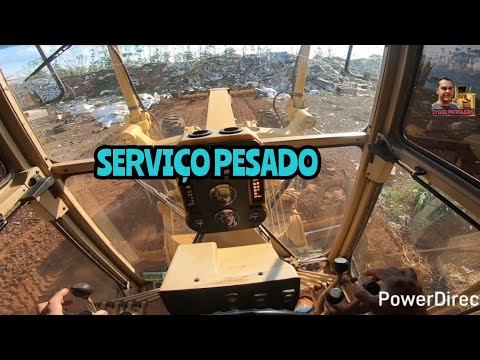 CATERPILLAR 120K NA LIMPEZA / Motoniveladora grader niveleuse patrola operador Patroleiro 